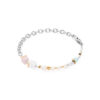 Bracelet Cool Romantic Cubes & Pearls bicolour