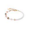 GeoCUBE® Mini Fusion Pearls Bracelet Apricot Crush