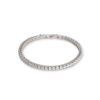 Tennis bracelet silver-crystal