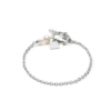 Bracelet Y chain & ring Freshwater pearls