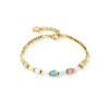 Bracelet Cube Aura pastel gold