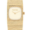 Ladies Calvin Klein με Μεταλλικό Μπρασελέ σε Χρυσό