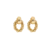 Structure Hoop Earrings